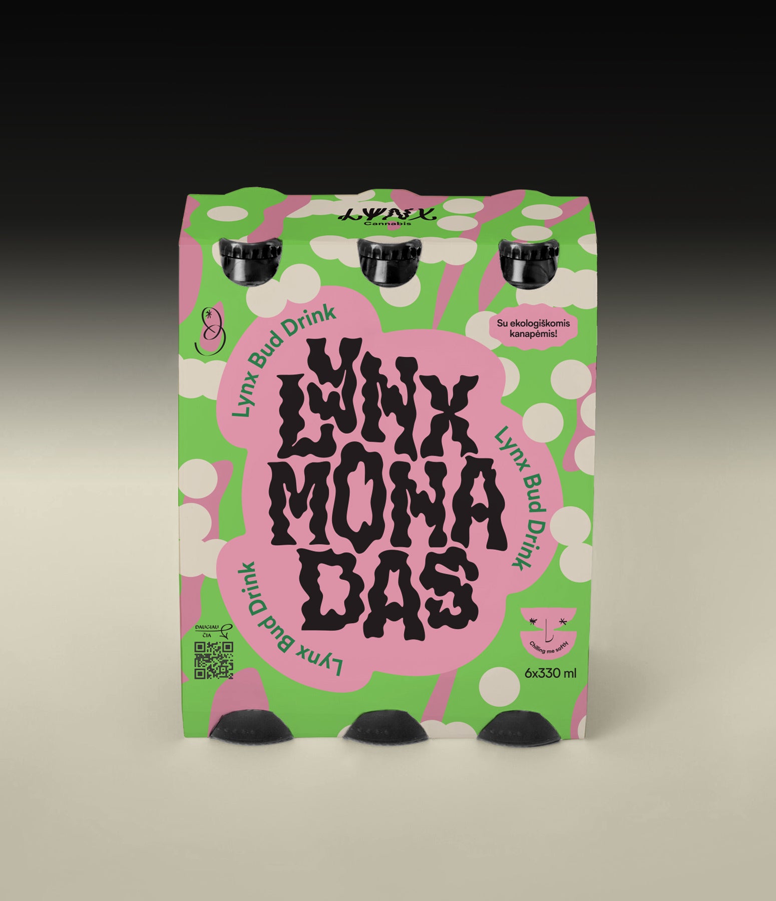 Lynxmonade Zero Sugar - soft drink with LYNX flowers, without sugar (package)