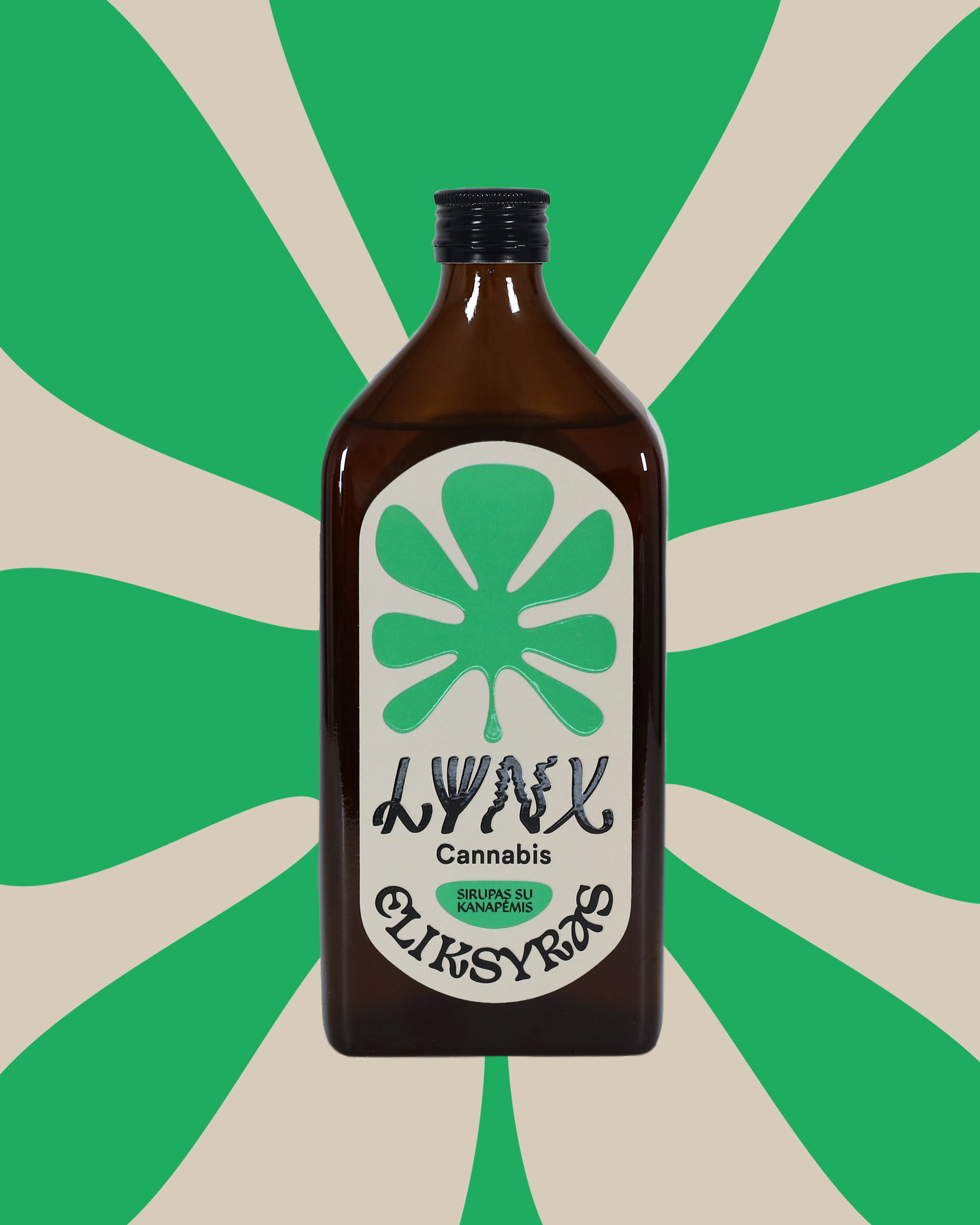 LYNX Elixir - kanapių žiedų sirupas