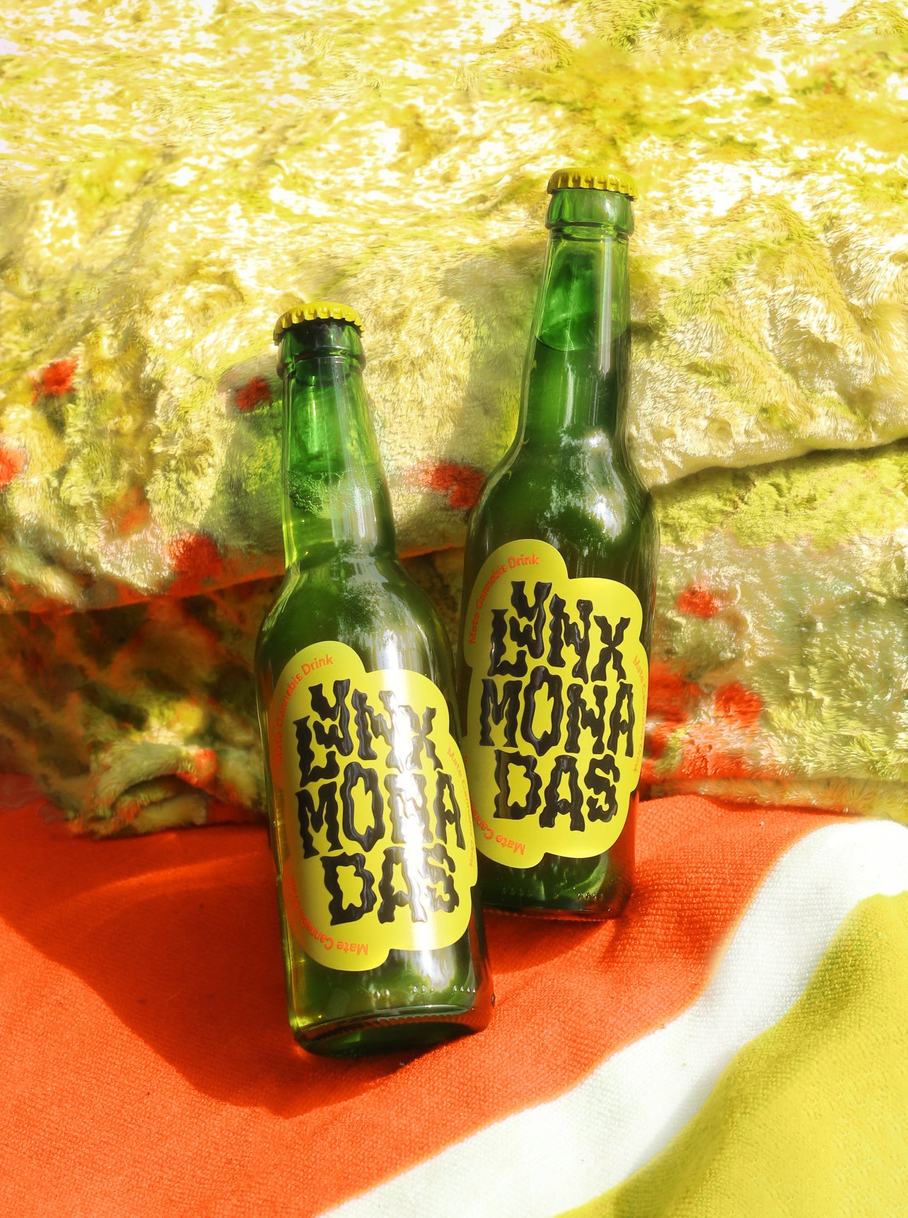 Lynxmonadas Mate -  gaivusis gėrimas su kanapių žiedais ir yerba mate