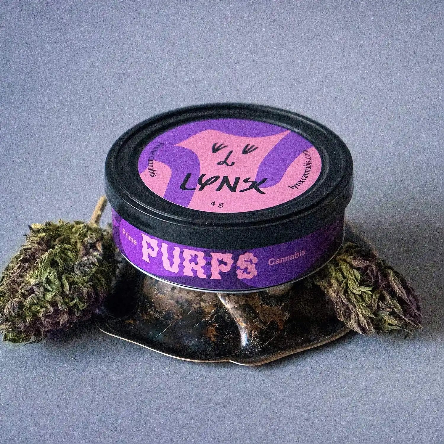 Lynx Prime Purps - CBD kanapių žiedai